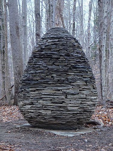 andy goldsworthy's egg in the forest | www.resurrectionfern.… | Flickr Andrew Goldsworthy, Andy Goldworthy, Stone Cairns, Andy Goldsworthy, Walled Garden, 3d Studio, Earth Art, Urban Setting, Sculpture Installation