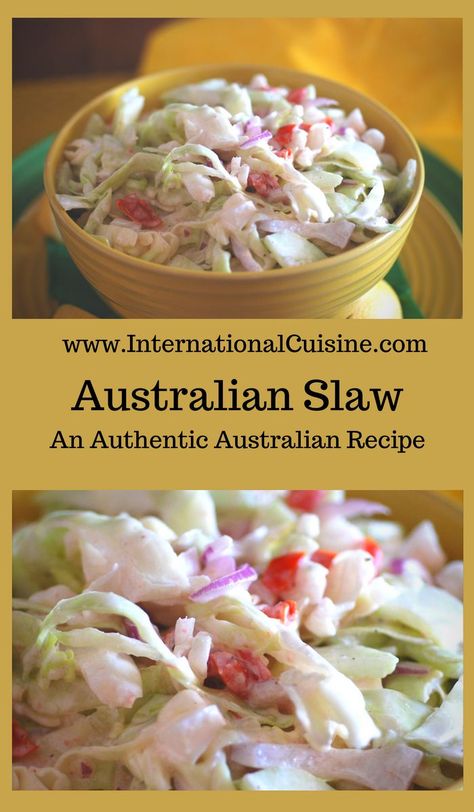 Slaw Salad, Aussie Food, Slaw Recipe, Australia Food, Vegan Mayo, Australian Food, Slaw Recipes, Pink Paint, Indian Spices