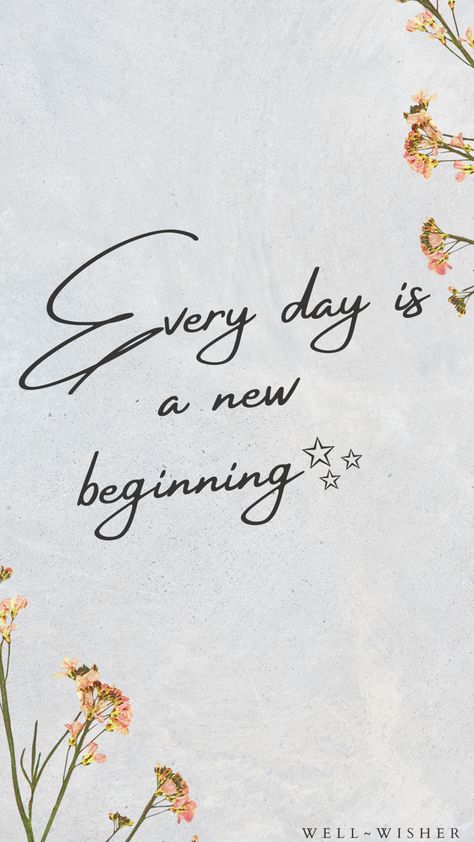 Quotes motivation New Beginnings Quote, Everyday Is A New Beginning, New Beginning Tattoo, Phoenix Tattoo Feminine, Selflove Motivation, Life Affirmations, Phoenix Tattoo, A New Beginning, A New Hope