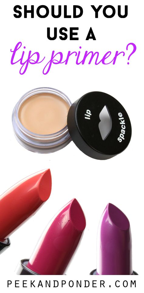 Beauty experiment: A lipstick tested with and without primer to see if there's a difference in wear. http://www.peekandponder.com/2014/09/beauty-experiment-does-lip-primer-make.html Lipstick Last Longer, Lip Primer, Lip Smackers, Diy Lips, Best Lipsticks, Diy Beauty Recipes, Long Lasting Lipstick, Laura Geller, Beauty Recipe