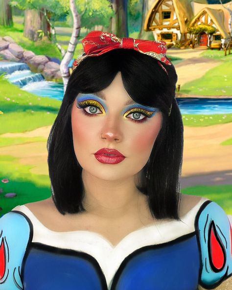 Snow White Makeup Looks, Snow White Makeup, Doing My Makeup, Makeup Inspired, Disney Princess Snow White, Drag Makeup, Make Up Inspo, Halloween 2022, Cosplay Ideas