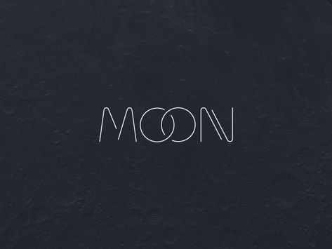 Oo Logo Design Ideas, Logo Light, Moon Branding, Moon Logo Design, Moon Branding Design, Moon Typography Design, Moon Cafe Logo, Luna Logo Design, Moon Logo Ideas