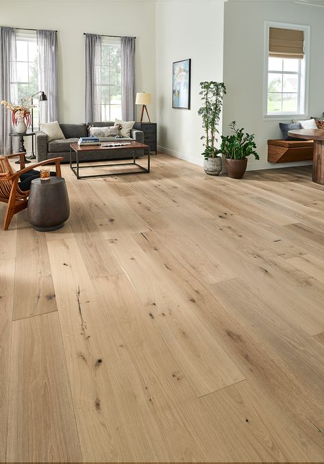 Hardwood Plank Flooring, Carpet Store, Floating Floor, Flooring Trends, Style Deco, Oak Hardwood, Wide Plank, Plank Flooring, Room Flooring