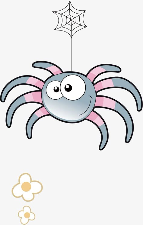 Cartoon Spider Tattoo, Cute Spider Cartoon, Spider Illustration Cute, Spider Cute Drawing, Spider Cartoon Drawing, Cute Spider Art, Cute Spider Drawing, Spider Animation, Spider Drawing Simple