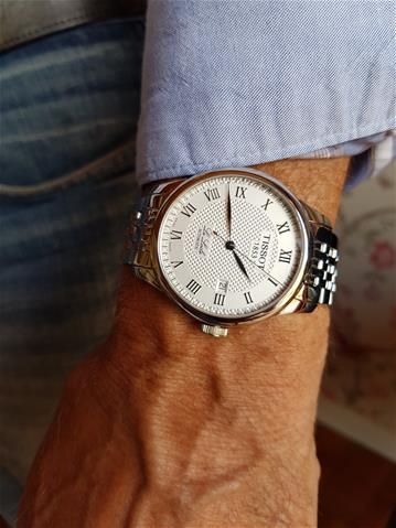 The @tissot  Watch Le Locle Mens compliments any ensemble! The classic jeans and shirt look in particular!  Steal his style: http://bit.ly/2bVdRpJ  #JuraWatches #CWSellors #Tissot  #womw #wristshot #watchgeeks #watchnerd #wristshots #horology #horophile #luxurywatch #menswear #timepieces #watches #watchporn #watchoftheday #watchfan #watchobsession #luxurywatches #luxurytimepiece Tissot Watches For Men, Tissot Le Locle, Tissot Mens Watch, Jeans And Shirt, Tissot Watches, His Style, Luxury Timepieces, Classic Jeans, Luxury Watch