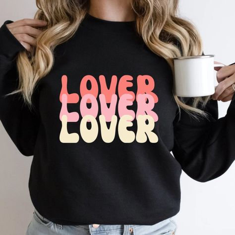 Lover Sweatshirt Taylor Swift Valentine's Day Hoodie - Etsy Taylor Swift Hoodie, Sweatshirt Taylor Swift, Taylor Swift Sweatshirt, Lover Taylor Swift, Lover Taylor, Lover Sweatshirt, Vinyl Shirts, Gildan Sweatshirts, Jan 1