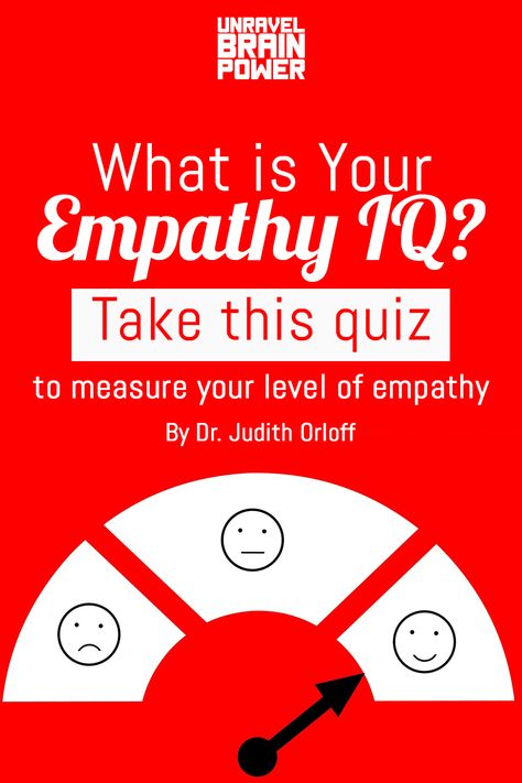 Just as intelligence can be measured with an IQ, empathy can also be assessed with an Empathy IQ. The world needs more empathic leaders, parents and people in every profession. Empathy allows you to understand where another person is coming from even if you don’t agree with them. It bridges differences and opens communication with others. Take the following quiz to determine your level of empathy: Emotional Intelligence Test, Iq Quiz, Empathic People, Lost In Life, Trivia Quizzes, Fun Test, Personality Test, Brain Power, Fun Quizzes