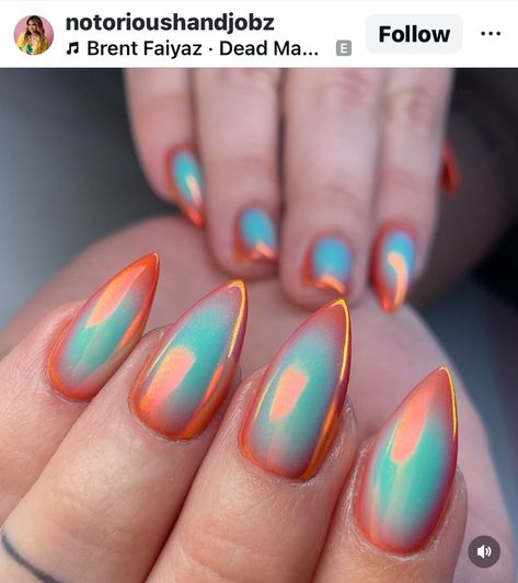 Ideas Uñas, Aura Nails, Nagellack Trends, September Nails, Blue Nail, Get Nails, Fall Nail Colors, Dipped Nails, Dope Nails