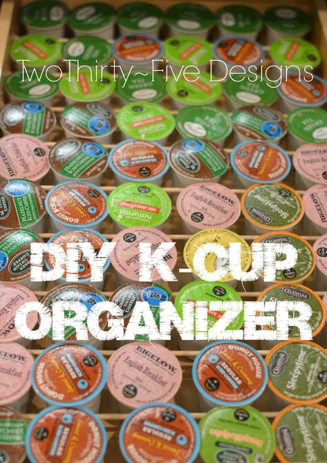 Cup Organizer, Gold Lamp, Unique Diy Gifts, K Cups, Diy Valentines Gifts, Pantry Organization, Diy Organization, Organizing Your Home, Cleaning Organizing