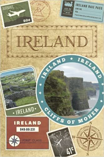 Ireland Travel Book - Blank Lined Ireland Diary and Travel Journal, the Perfect Travel Gift Ireland Cliffs, Travel Journals, Holiday Books, Healthcare Industry, Ireland Travel, Travel Book, Gifts For Coworkers, Study Abroad, Blank Book