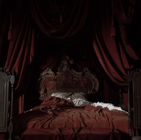 Vampire House, Gryffindor Aesthetic, Royalty Aesthetic, Castles Interior, Royal Aesthetic, Character Aesthetics, Aesthetic Stuff, Bedroom Aesthetic, Room Aesthetic