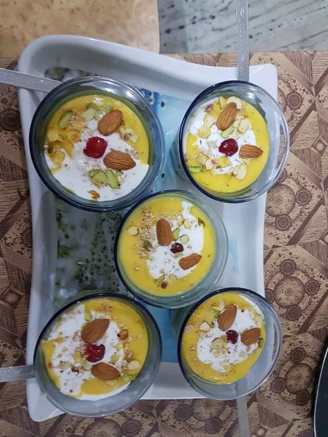 Cookpad - Make everyday cooking fun! Mango Shake, Fast Food Drinks, Eating Food Funny, Chai Recipe, Mango Juice, Indian Dessert Recipes, Delicacy Food, Food Drink Photography, Indian Snack Recipes