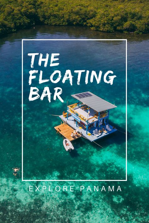 Bocas Town, Boathouse Design, Floating Bar, Boat Bar, Lake Floats, Delicious Tacos, Earth Bag Homes, Floating Architecture, Party Boat