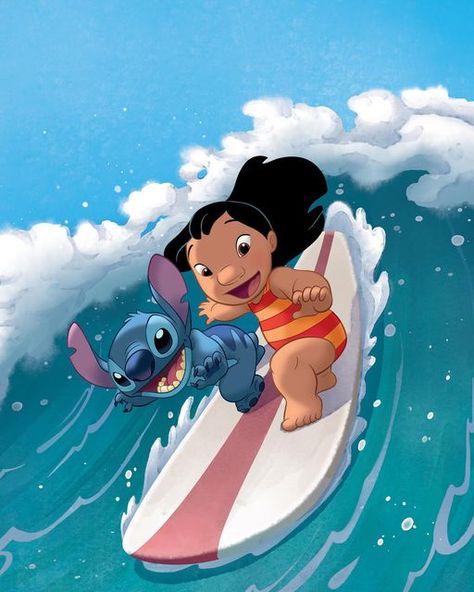 Painting For Adults, Artsy Phone Cases, Art Kits For Kids, Diamond Art Kits, Lilo And Stitch Drawings, Images Disney, Lilo Y Stitch, Gem Art, Stitch Drawing