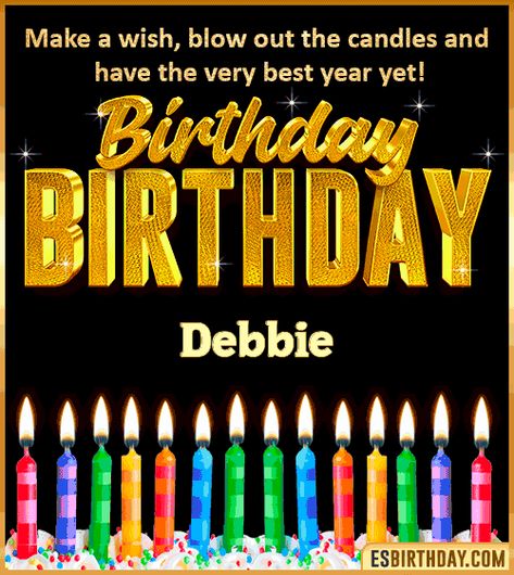 happy-birthday-wishes-debbie.gif 500×560 pixels Happy Birthday Debbie, Happy Birthday Diane, Happy Boxing Day, 60 Birthday, Gif Images, Birthday Box, Birthday Meme, Boxing Day, Birthday Gif