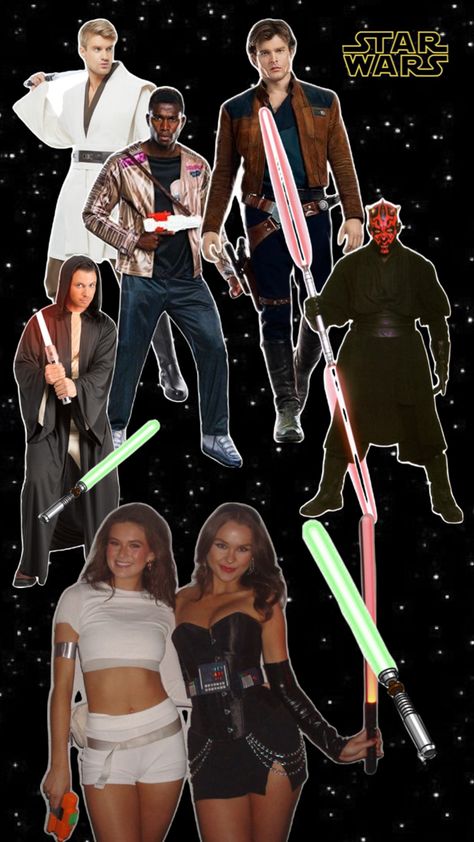 Star Wars Group Costumes, Group Costumes Halloween, Star Wars Halloween Costumes, Star Wars Halloween, Group Costumes, Costumes Halloween, Halloween Costumes, Star Wars, Halloween