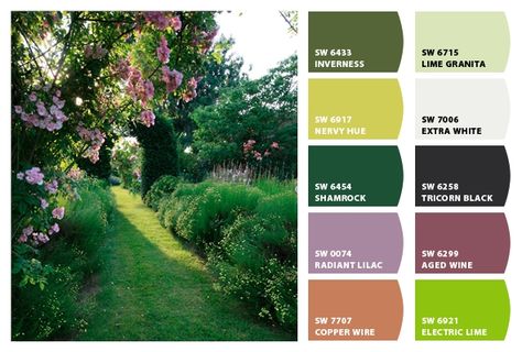 Instantly turn any picture into a palette with ColorSnap, created for you by Sherwin-Williams. Rust Color Paint, Green Color Palette, Orange You Glad, Green Colour Palette, Green Paint, Rust Color, Sherwin Williams, Color Theory, Colorful Interiors