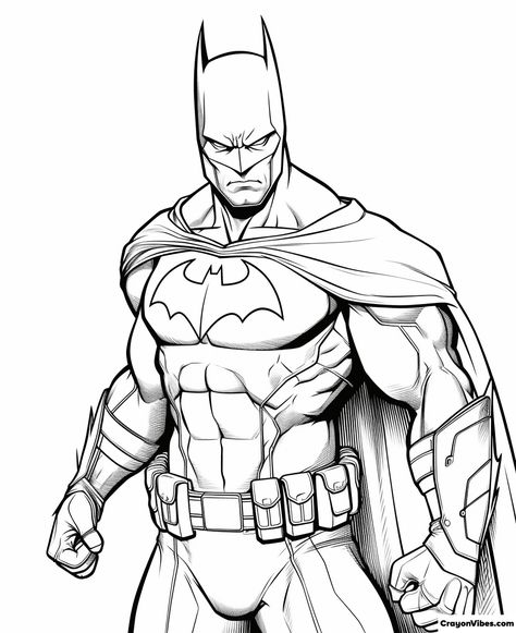 Bat Man Coloring Pages, Coloring Pages Batman, Superhero Coloring Sheets, Batman Coloring Pages Free Printable, Marvel Coloring Pages Free Printable, Batman Colouring, Dc Coloring Pages, Superhero Coloring Pages Free Printable, Comic Coloring Pages