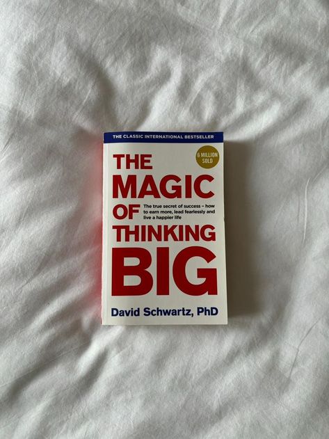 Unlock boundless possibilities: Immerse yourself in 'The Magic of Thinking Big,' a transformative journey that redefines limits, expands vision, and propels you toward unparalleled success. The Magic Of Thinking Big, Business Books Worth Reading, Secret Of Success, Success Books, Empowering Books, Healing Books, Books To Read Nonfiction, Best Self Help Books, 100 Books To Read