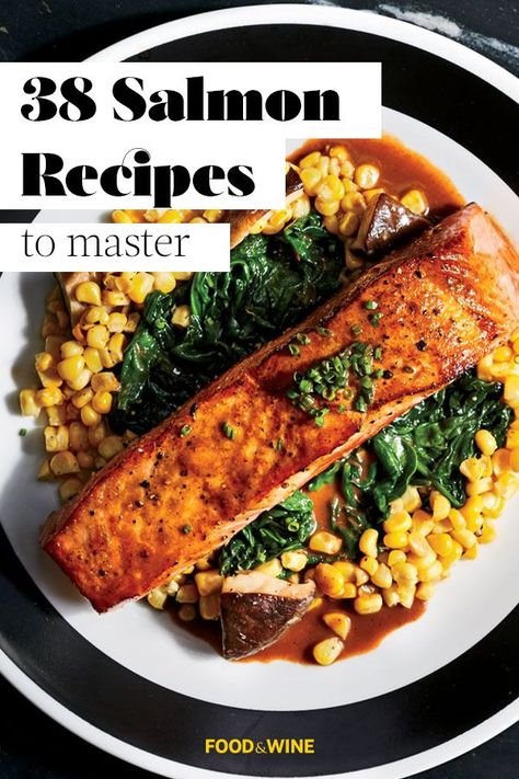 Unusual Salmon Recipes, Best Recipe For Salmon, Fine Dining Salmon Recipes, Romantic Salmon Dinner For Two, Nordic Recipes Dinners, Spring Salmon Recipes, Fancy Salmon Recipes, Winter Salmon Recipes, Salmon Entrees