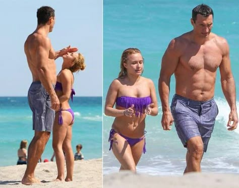 Tall Boyfriend Short Girlfriend, Short Girlfriend, Tall Boyfriend, Height Difference, Hollywood Couples, Hayden Panettiere, 남자 몸, Celebrity Updates, Fashion Fail