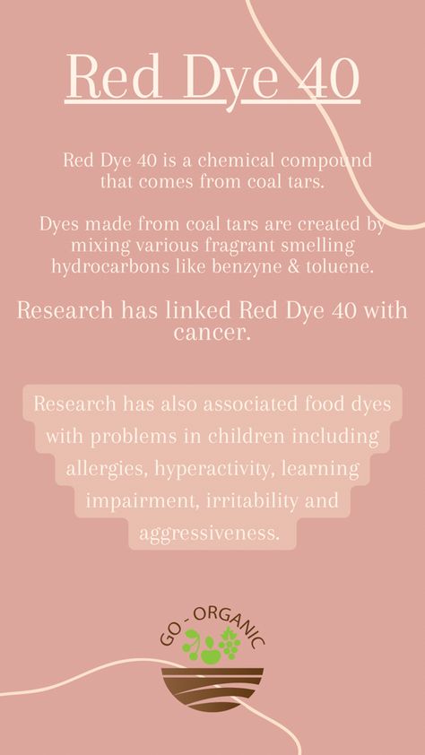 Side Effects Of Food Dyes, Red Dye 40 Side Effects, Red Dye 40 Foods, Eliminating Red Dye 40, Red Dye Foods To Avoid, No Red Dye Foods, Food Without Red Dye 40, Red Dye 40 Free Foods, Snacks Without Red Dye 40