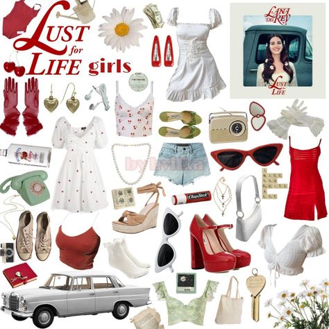 Lana Del Rey Lust For Life Aesthetic, Lana Del Rey Tour Outfits, Lust For Life Outfit, Lana Del Rey Outfit Ideas, Lana Del Rey Lust For Life, Lana Del Ray Concert Outfit, Lust For Life Aesthetic, Kira Core, Lana Del Rey Concert Outfit