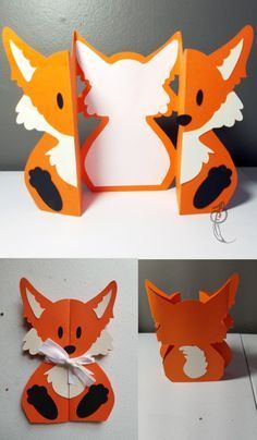 Creative Crafts for Adults: From Hobby to Masterpiece Fox Paper Craft, Creative Crafts For Adults, Fox Birthday Card, Fox Invitation, Fox Craft, Craft Room Makeover, Fox Diy, Fox Card, Fox Birthday