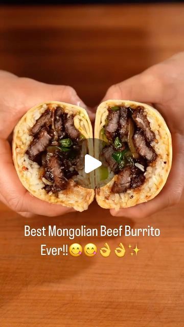 Maxismalls on Instagram: "Best Mongolian Beef Burrito Ever!!😋😋👌👌✨" Beef Burrito, Mongolian Beef, May 20, Burritos, On Instagram, Quick Saves, Instagram