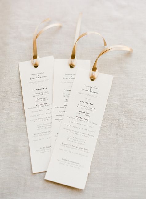 Bookmark Ceremony Programs Wedding Program Bookmark, Bookmark Wedding Favors, Bookmark Invitation, Wedding Bookmark, Romantic Vintage Wedding, Book Themed Wedding, Literary Wedding, Homemade Wedding Favors, Creative Wedding Favors