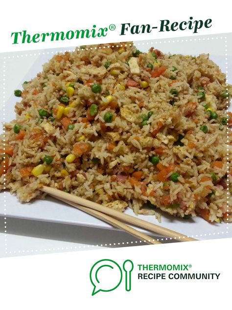 Thermomix Rice Recipes, Easy Thermomix Recipes, Healthy Thermomix Recipes, Best Thermomix Recipes, Thermomix Recipe Community, Easy Fried Rice With Egg, Thermomix Fried Rice, Belini Recipe, Thermomix Dinner