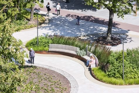 Plaza Design, Pocket Garden, Linear Park, Pocket Park, Urban Landscape Design, Desain Lanskap, Architectural Competition, Garden Wallpaper, Landscape Architecture Design