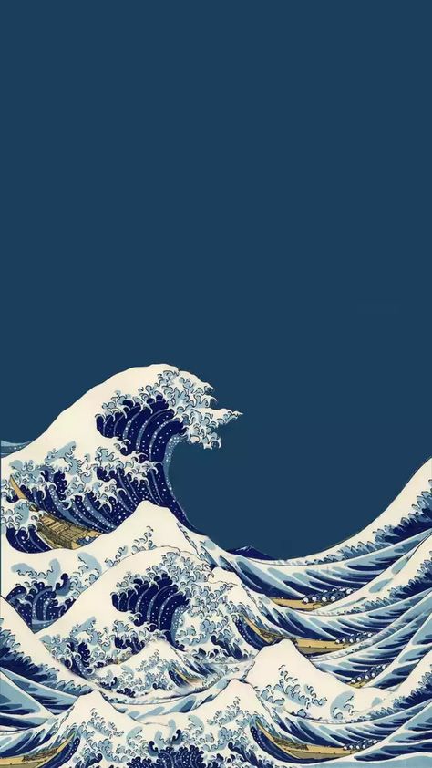 The Biggest Wallpaper Dump Ever Part 02 - Imgur Wave Iphone Wallpaper, Wallpaper Iphone Biru, Lukisan Van Gogh, Aesthetic Wave, Waves Wallpaper Iphone, Marshmello Wallpapers, Wallpaper Estetika, Wallpaper Retro, Japanese Waves