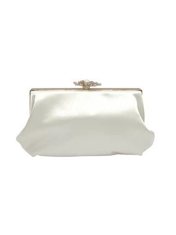 Pouches – La Regale Sparkly Clutch Bag, White Pouch Bag, White Purse Aesthetic, Rebecca Tembo, Prom Clutch Bag, Formal Bags, Prom Bags, Small Handbags For Women, White Clutch Purse