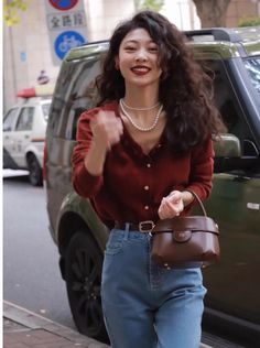 Hong Kong Fashion, Mode Retro, 90's Fashion, Fashion Mistakes, Looks Chic, 가을 패션, Grace Kelly, Casual Style Outfits, Retro Look