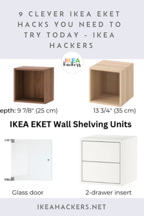 Discover how to maximize your IKEA EKET units with these 9 genius hacks. From adding an extra shelf to creating a stylish sideboard, we’ll show you how to take your EKET furniture to the next level. Eket Ikea Hacks Bedroom, Eket Wall Mounted Ideas, Eket Cabinet Ikea Hack, Eket Entryway, Eket Wall Ideas, Ikea Eket Bedroom, Eket Hack Ikea, Ikea Eket Ideas, Eket Ikea Ideas Kids