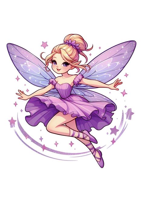 Cute Fairy Drawings, Simple Cute Hairstyles, Fairy Drawing, Cartoon Fairy, Fairy Cartoon, Chibi Coloring Pages, Princess Painting, Fairies Flying, Kawaii Fairy