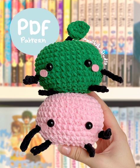 FREE Junimo Crochet PATTERN - MAIKOKO.Studio's Ko-fi Shop - Ko-fi ❤️ Where creators get support from fans through donations, memberships, shop sales and more! The original 'Buy Me a Coffee' Page. Stardrop Crochet Pattern, Junimo Crochet Pattern, Crochet Mystery Bag Ideas, Junimo Stardew Valley Crochet, Crochet Junimo Pattern, Crochet Pikmin Pattern Free, Kuchi Kopi Crochet Pattern Free, Korok Crochet Pattern Free, Kawaii Crochet Pattern Free Amigurumi