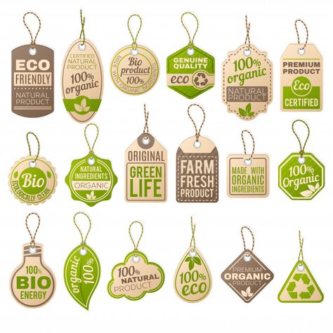 Cardboard Illustration, Food Label Sticker, Price Tag Design, Farm Vector, Farm Logo Design, Organic Labels, Eco Label, Farm Logo, Packaging Labels Design