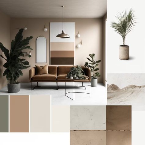 Neutral Elegant Style Interior Design Moodboard Template - Etsy Moodboard Template, Bd Design, Interior Design Moodboard, Mood Board Template, Design Moodboard, Interior Design Color, Inspire Me Home Decor, Interior Design Mood Board, Minimal Home