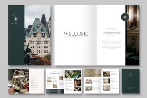 Hotel Booklet Design, Hotel Information Booklet, Residential Brochure Design, Luxury Property Brochure, Luxury Hotel Brochure, Hotel Brochure Design, Luxury Brochure Design, Hotel Graphic Design, Hotel Magazine