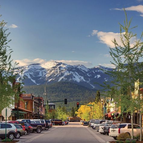 @kootenaymountainculture shared a photo on Instagram: “With this shot of its Main Street and the view of Big Mountain, so ends this week’s @explorewhitefish takeover. For all the reasons why you…” • Apr 9, 2022 at 11:52pm UTC Montana Town Aesthetic, Crazy Mountains Montana, Small Town Mountain Aesthetic, Montana Living Aesthetic, Living In Montana, Whitefish Montana Summer, Boseman Montana, Montana Whitefish, Montana Scenery