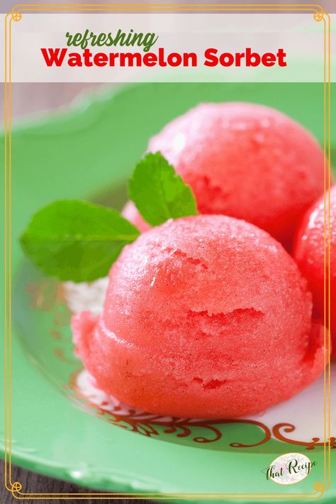 Watermelon Sorbet is a refreshing dairy free frozen dessert, perfect for cooling of on a summer's day. #watermelonrecipes Sugar Detox Cleanse, Watermelon Sorbet, Bad Carbohydrates, Sugar Detox Diet, Dairy Free Alternatives, Sorbet Recipes, Detox Tips, Watermelon Recipes, Sugar Detox