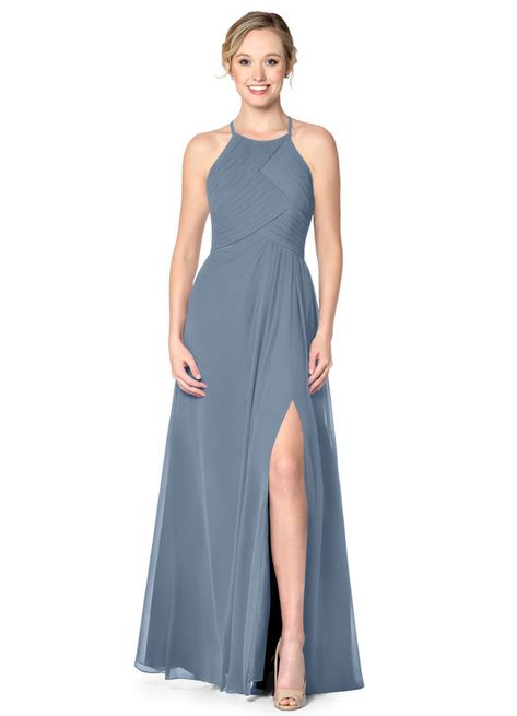 Halter Bridesmaid Dress Long, Allure Bridesmaid Dresses, Ginger Dress, Stunning Bridesmaid Dresses, Halter Bridesmaid Dress, Azazie Dresses, Bridesmaid Dresses Azazie, Dusty Blue Bridesmaid Dresses, Bridesmaid Dress Styles