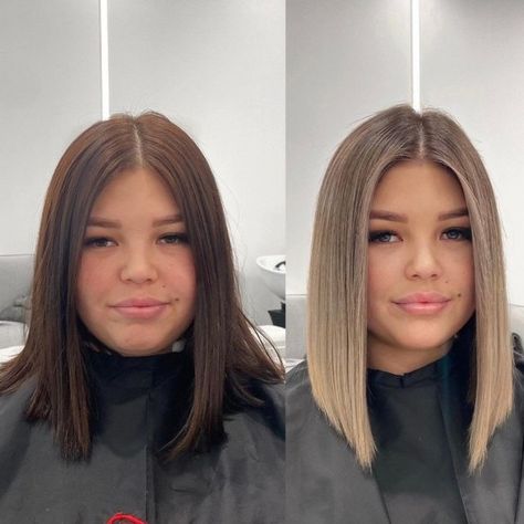 Shoulder-Length Lob Haircut for Straight Hair Long Asymmetrical Bob, Side Curls, 50 Hairstyles, Asymmetrical Bob, Vlasové Trendy, Natural Wavy Hair, Lob Haircut, High Ponytail, Low Lights Hair