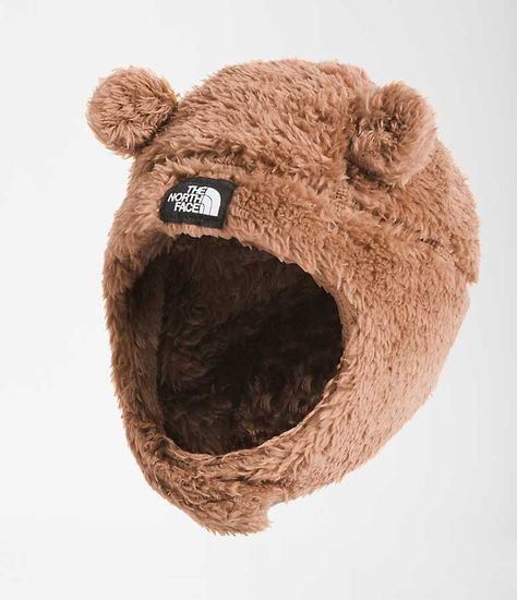 Baby Bear Suave Oso Beanie | The North Face The North Face Baby, Beanie Baby Bears, Bear Beanie, Earflap Beanie, Baby Winter Hats, North Face Kids, Faux Fur Hat, Patches Fashion, Bear Hat