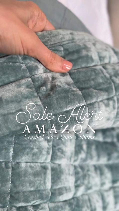 RECYCO Luxury Velvet Quilt Set … curated on LTK Velvet Bedding Bedroom Ideas, Velvet Bedding, Velvet Bedspread, Bedroom Quilts, Velvet Quilt, Velvet Bed, Quilted Coverlet, Velvet Blanket, Serena & Lily