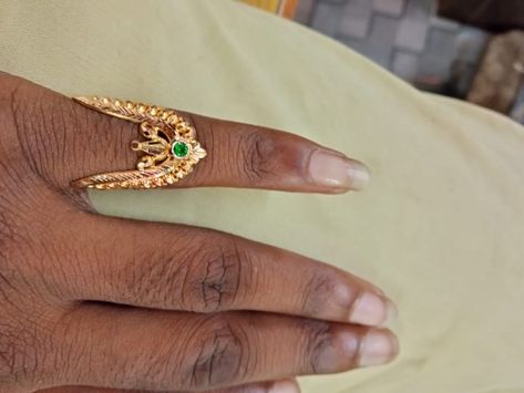 Vangi Ring, Vanki Designs Jewellery, Vanki Ring, Gold Jewellery India, Gold Temple Jewellery, Lotus Ring, Gold Jewellry, Hand Rings, Antique Jewelry Indian