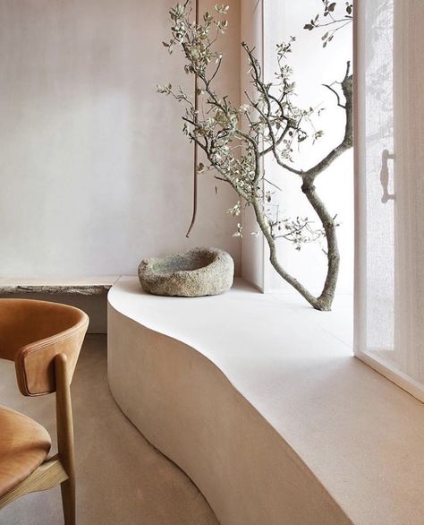 Wabi Sabi Interior Design, Wabi Sabi Design, Wabi Sabi Interior, Modern Mediterranean, Interior Design Per La Casa, Interior Minimalista, Natural Interior, Studio Ideas, Design Del Prodotto