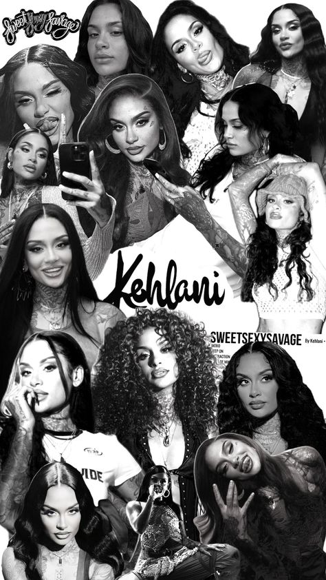 #kehlani Celebrities Wallpaper Aesthetic, All Singers Wallpaper, Kehlani Wallpaper Collage, Kehlani Laptop Wallpaper, Kehlani Aesthetic Wallpaper Iphone, Kehlani Everything, Kehlani Black And White, Celebrity Wallpaper Iphone, Kehlani Concert Outfit